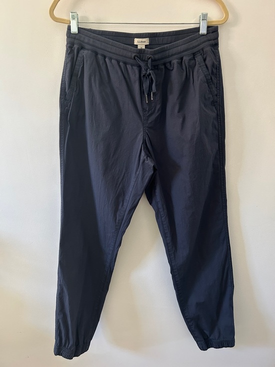 L.L. Bean Pants - L.L. Bean Women’s Stretch Ripstop Pull On Pants Slim Joggers M Carbon Navy
